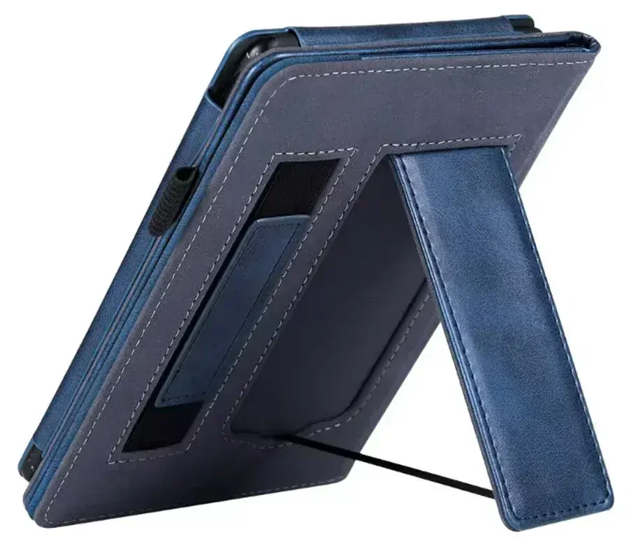 Fortress FT4013 Premium - pouzdro se stojánkem pro Amazon Kindle Paperwhite 5 (2021) - tmavě modré, magnet, AutoSleep