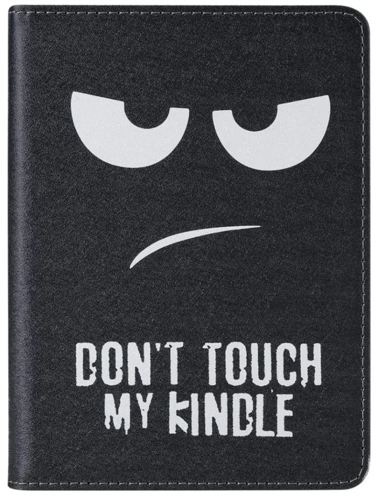 Fortress FT4017 Premium - pouzdro se stojánkem pro Amazon Kindle Paperwhite 5 (2021) - motiv Dont Touch, magnet, AutoSleep