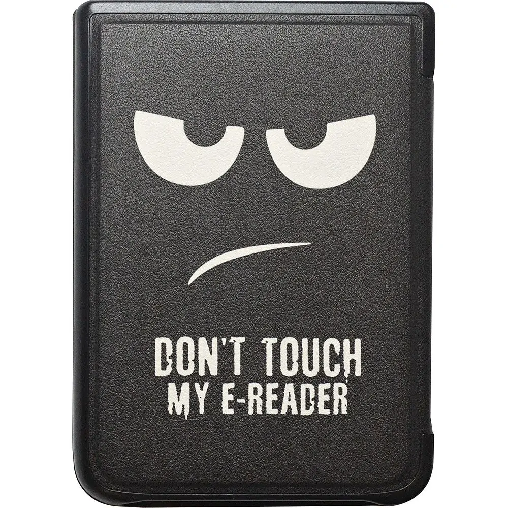 ARMORI KEEPER K031, pouzdro se stojánkem pro Pocketbook 740 InkPad 3 - motiv Dont Touch