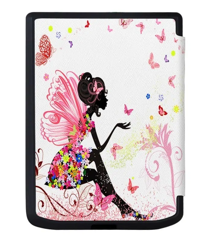 ARMORI TRIMER T043 - pouzdro pro Pocketbook 614 / 615 / 624 / 625 / 626 - motiv Fairy