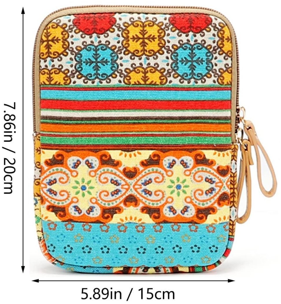 ARMORI Zipper Z085 - motiv Church - Univerzální pouzdro pro čtečky 6" - textilní, zip