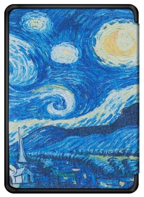 Armori Trimer T092, pouzdro pro Amazon Kindle 4/5 - magnetické zavírání, motiv Gogh