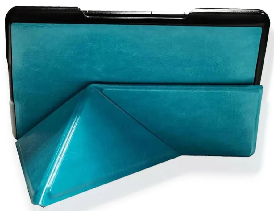 ARMORI STANDER S100, pouzdro se stojánkem Origami pro Amazon Kindle 4/5 - tyrkysové