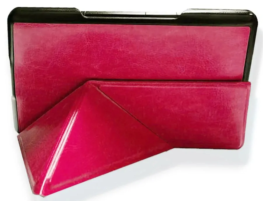 ARMORI STANDER S103, pouzdro se stojánkem Origami pro Amazon Kindle 4/5 - tmavě růžové