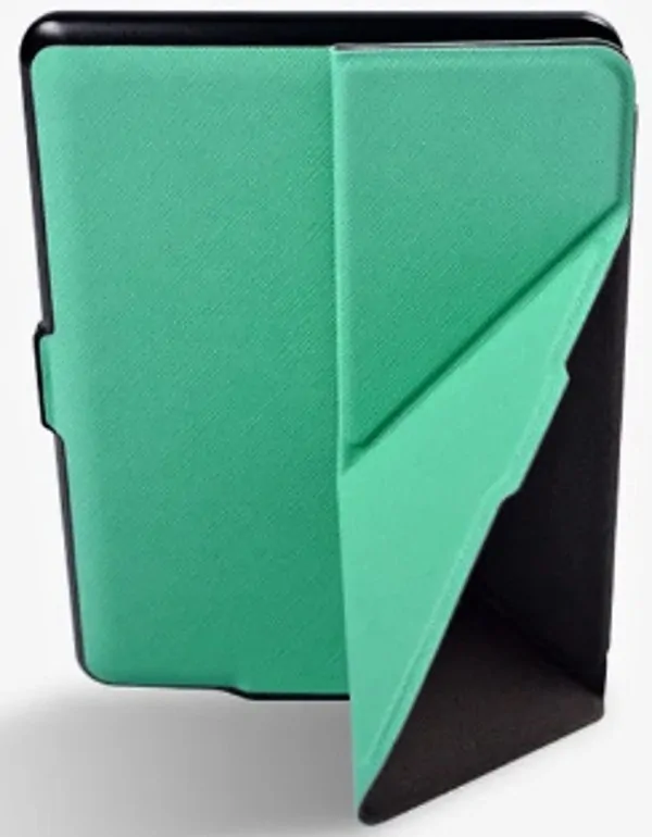 ARMORI STANDER S108, pouzdro se stojánkem Origami pro Amazon Kindle Voyage - tyrkysové