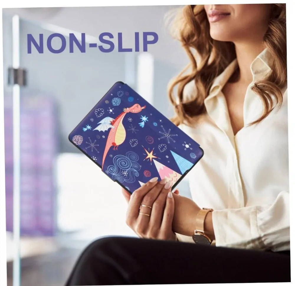 Armori Trimer T117, pouzdro pro Amazon Kindle Paperwhite 1/2/3 - magnetické zavírání, AutoSleep, motiv Dragon