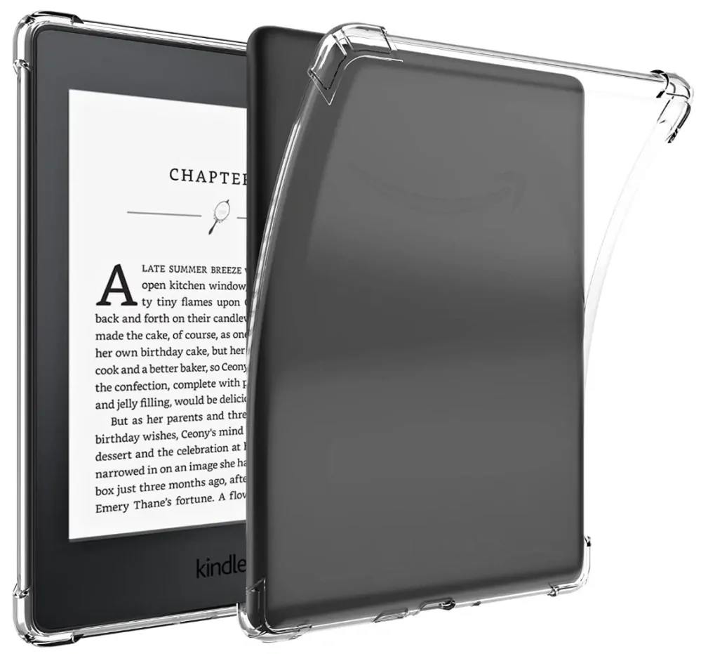 Armori Siliconer S129 - Pouzdro TPU Silicone - pro Amazon Kindle Paperwhite 1/2/3 - silikonové, průhledné