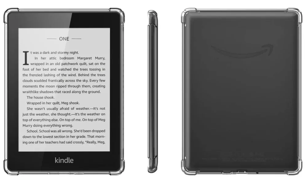 Armori Siliconer S130 - Pouzdro TPU Silicone - pro Amazon Kindle Paperwhite 4 (2018) - silikonové, průhledné