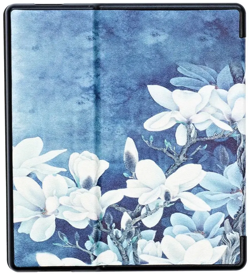 Armori Trimer T154, pouzdro pro Amazon Kindle Oasis 2/3 - magnetické zavírání, AutoSleep, motiv Icy Garden