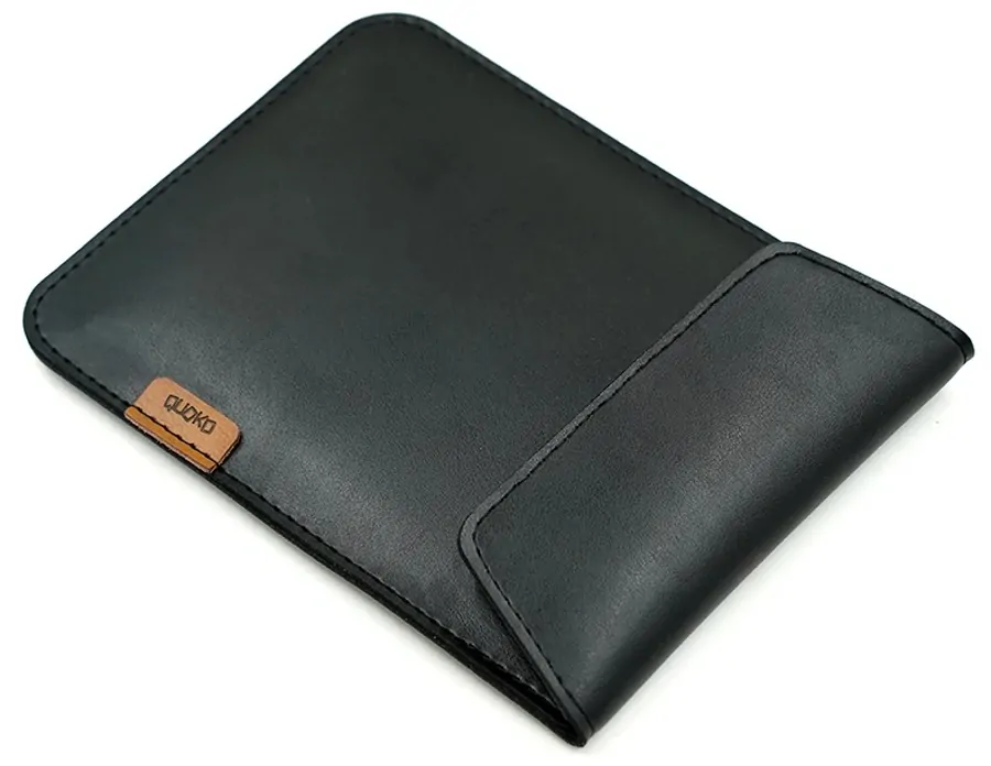 Quoko Q30-BL - Univerzální pouzdro na čtečky 6-7" - černé, magnetické zavírání