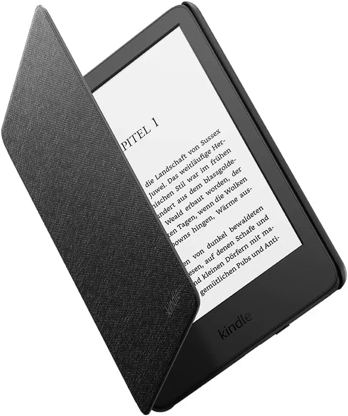 Originální pouzdro Amazon Kindle 2022 - K22FABL, PU kůže, černé