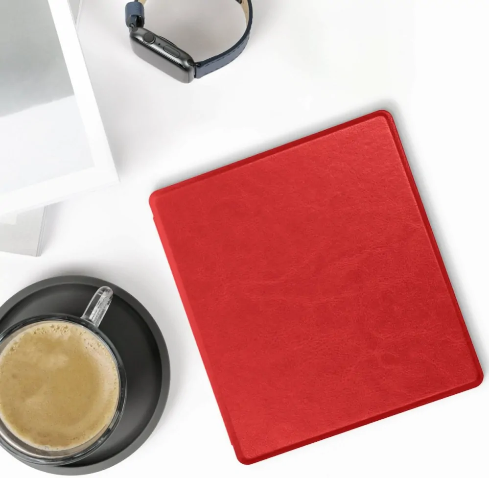 Pouzdro KW Mobile - Tribal Red - KW4941736 - pro Amazon Kindle Oasis 2 / 3 - červené