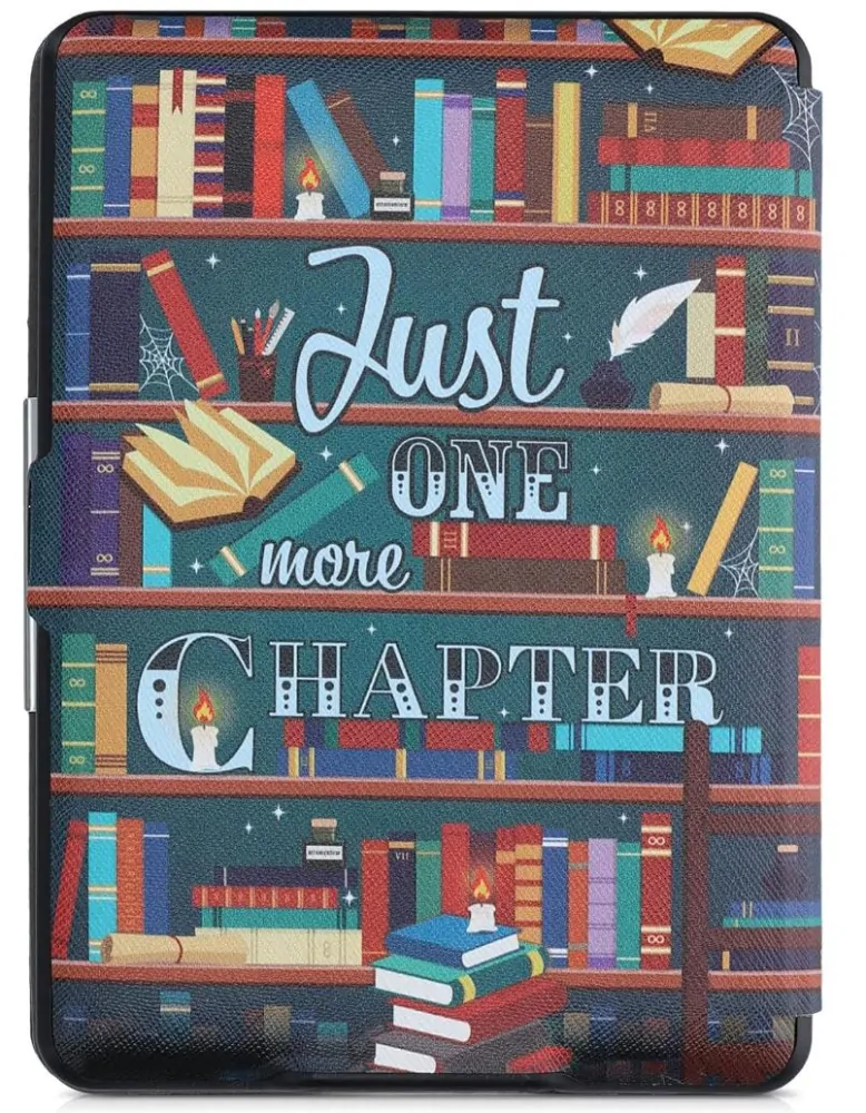 Pouzdro KW Mobile - Library Motto - KW4556934 - pro Amazon Kindle Paperwhite 1/2/3 - vícebarevné