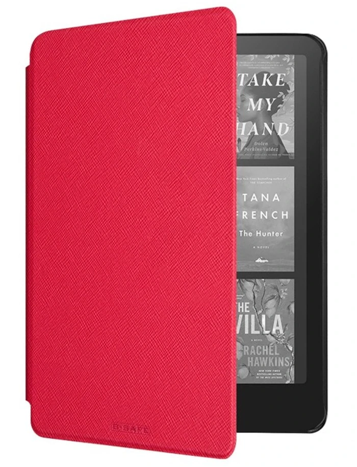 B-SAFE Lock 3559, červené - pouzdro Amazon Kindle Paperwhite 2024 / Colorsoft - AutoSleep, magnet