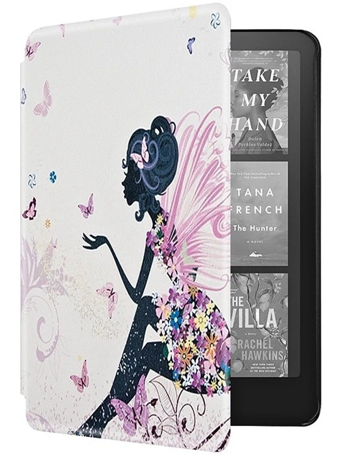 B-SAFE Lock 3564, motiv Black Fairy - pouzdro Amazon Kindle Paperwhite 2024 / Colorsoft - AutoSleep, magnet
