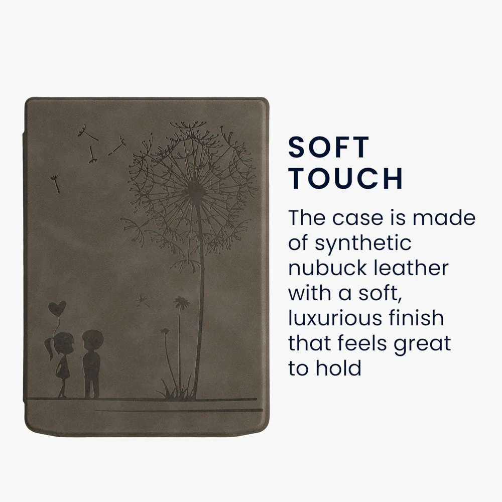 Pouzdro KW Mobile - Dandelion Love - 23SA001C - pro Pocketbook 743G InkPad 4 / 743K3 Color 3 / 743C Color 2