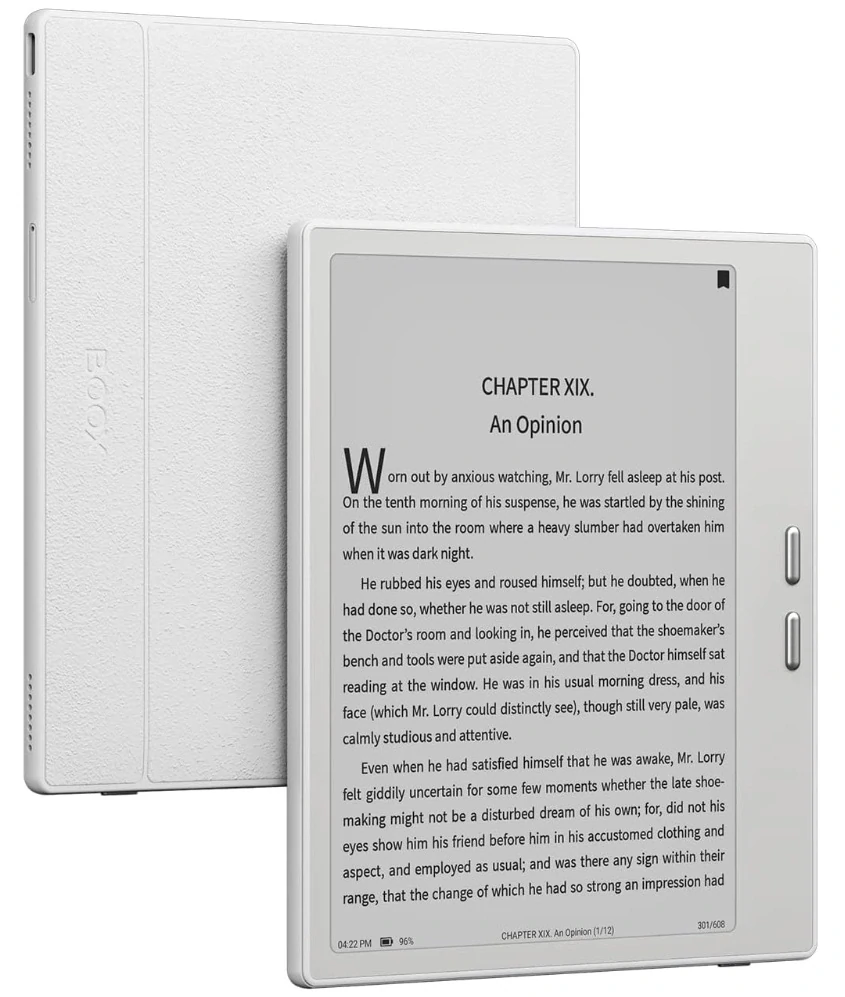 ONYX BOOX GO 7 WHITE, 7", 64 GB, Bluetooth, Android 13, E-ink displej černobílý, WiFi - bílý