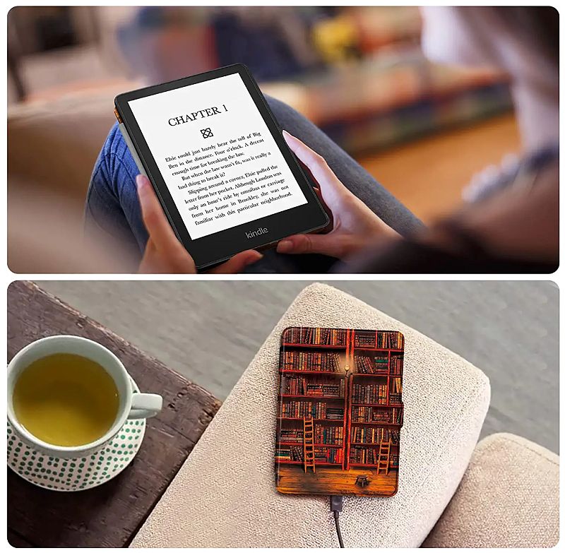 Pouzdro Durable Lock KPW-20 pro Amazon Kindle Paperwhite 5 (2021) - Bookcase