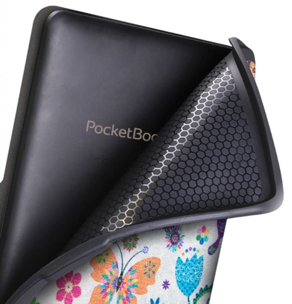 Pouzdro Durable Lock PB-04 pro Pocketbook 616 / 617 / 618 / 627 / 628 / 632 / 633 - motiv Butterfly