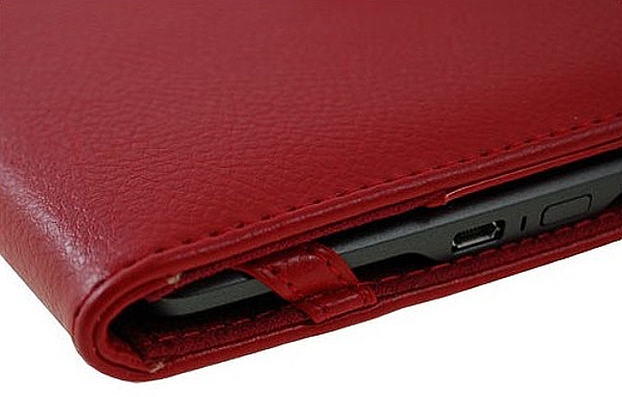 Univerzální pouzdro pro čtečky knih - Fortress FT166 Universal - pouzdro univerzální pro všechny čtečky knih - červené, magnet