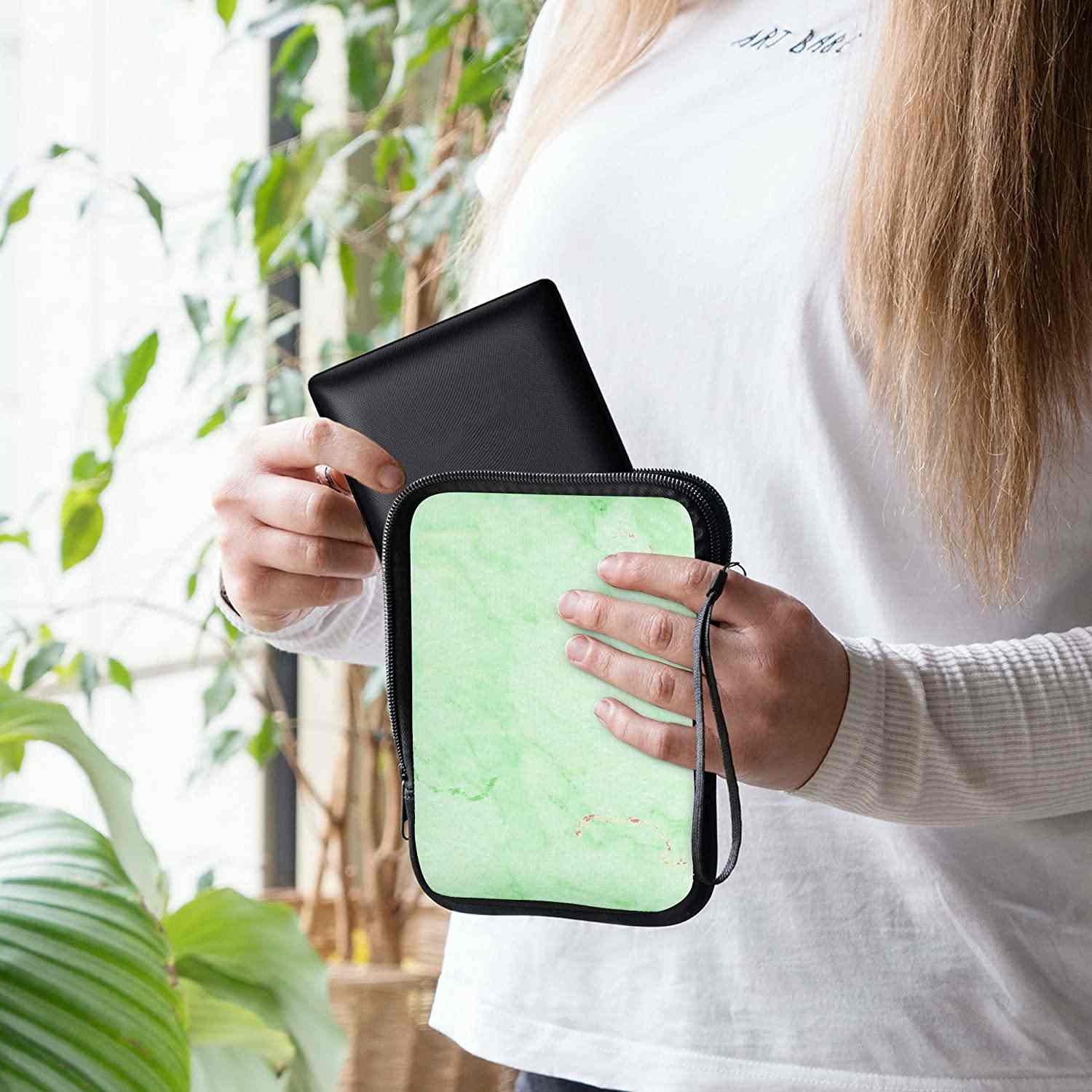 Pouzdro KW Mobile Marble - KW5033513 - Univerzální pouzdro pro čtečky 6" - světle zelené