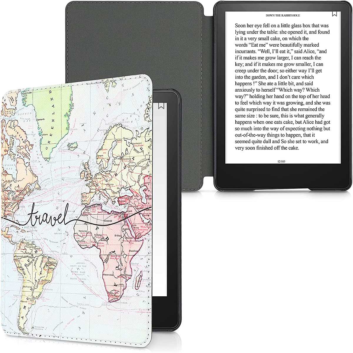 Pouzdro KW Mobile - Travel - KW5625604 - pro Amazon Kindle Paperwhite 5 (2021) - vícebarevné