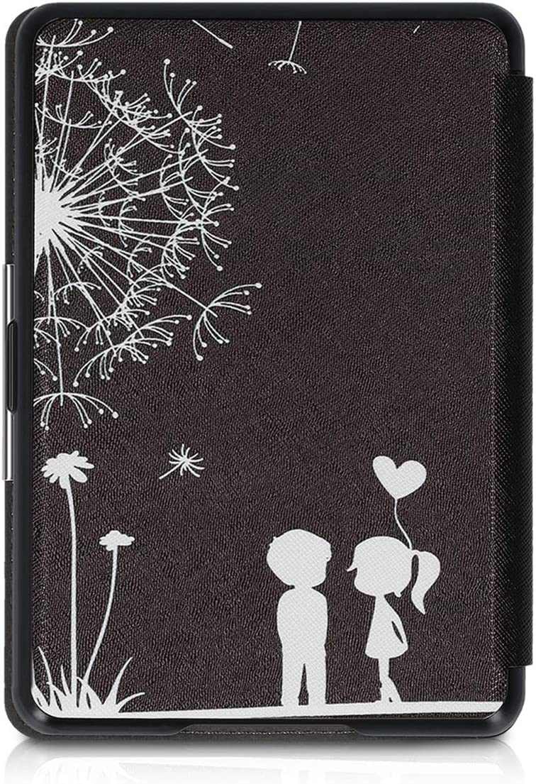 Pouzdro KW Mobile - Dandelion Love - KW4664408 - pro Amazon Kindle Paperwhite 4 (2018) - černé