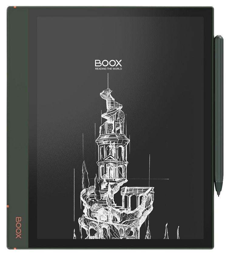 Onyx Boox Note Air 2 Plus - 10,3" displej, 64 GB, WiFi, BT, audio, android 11, tmavě zelený