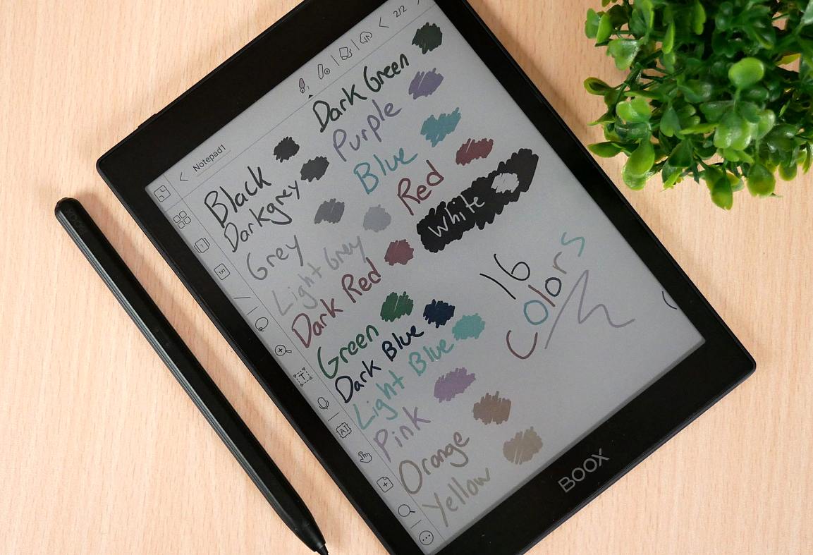 Onyx Boox Nova Air C - 32 GB, WiFi, 7,8", BT, audio, Android 11, bílý, Wacom stylus