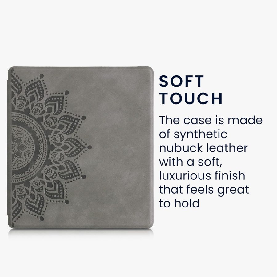 Pouzdro KW Mobile - Rising Sun - KW5697203 - pro Amazon Kindle Oasis 2/3 - šedé