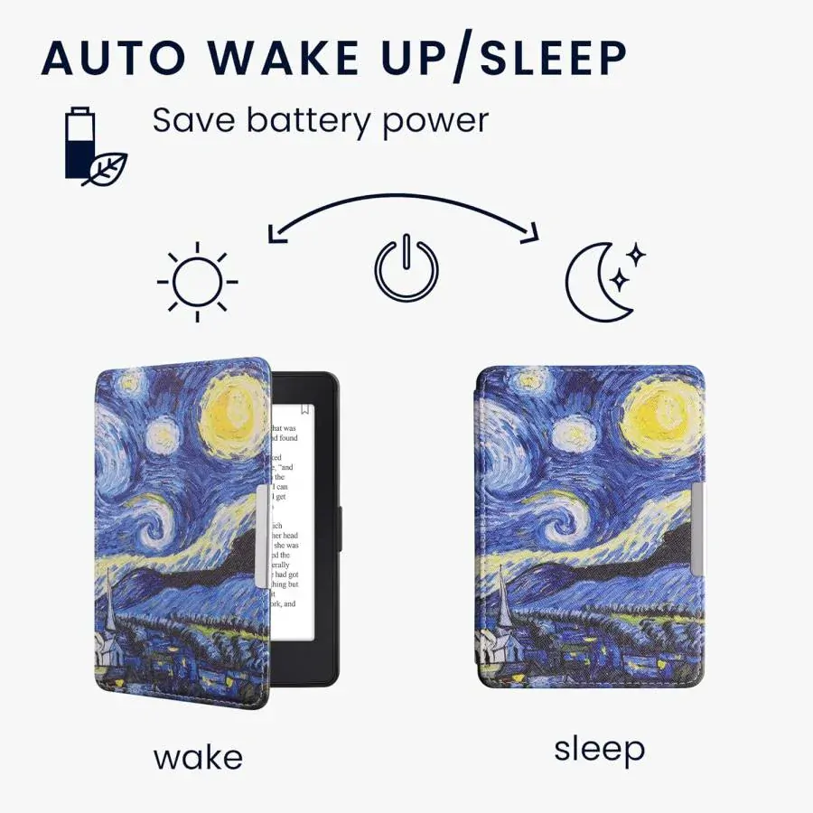 Pouzdro KW Mobile - Starry - KW2582443 - pro Amazon Kindle Paperwhite 1/2/3 - vícebarevné