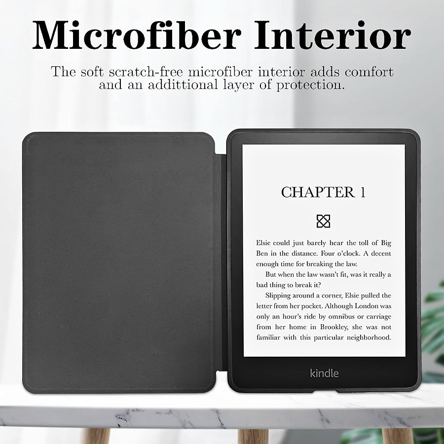 Pouzdro Durable Lock KPW-31 pro Amazon Kindle Paperwhite 5 (2021) - Black Fairy