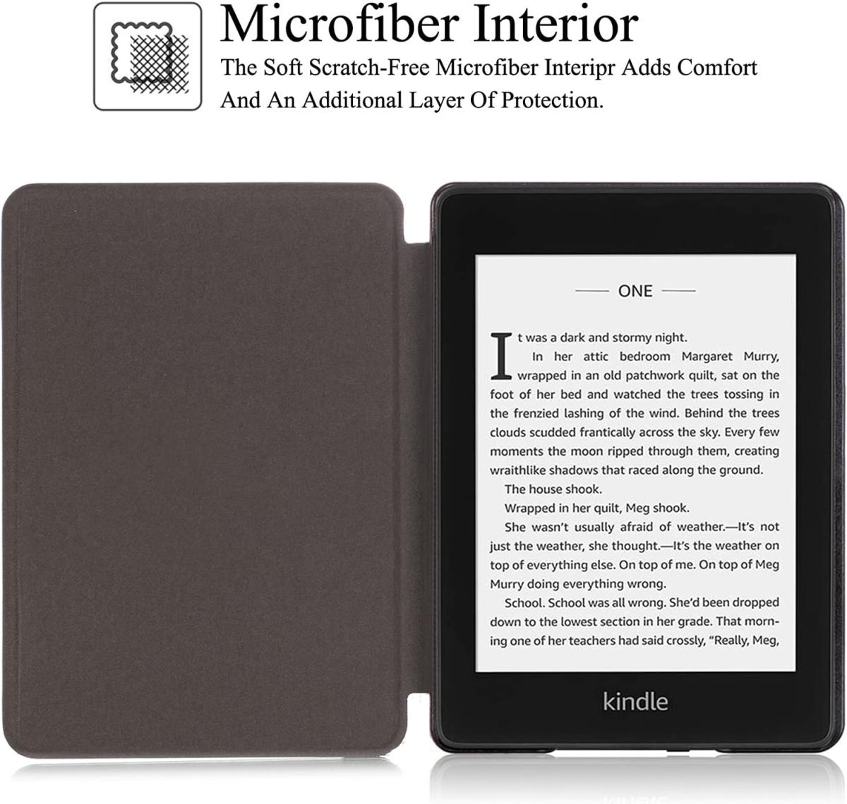 Pouzdro Durable Lock KPW4-10 pro Amazon Kindle Paperwhite 4 (2018) - Peacock