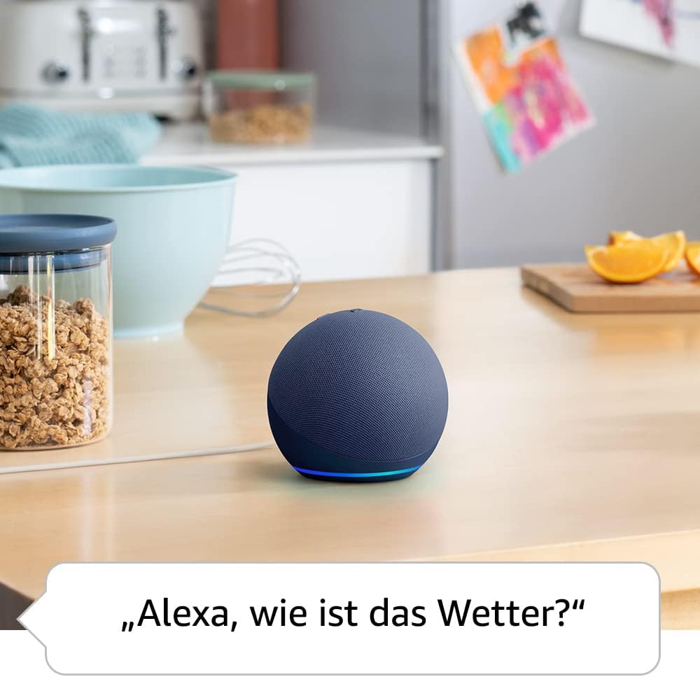 Amazon Echo DOT 2022 (5. generace) - hlasový asistent - Deep Sea Blue (modrý)