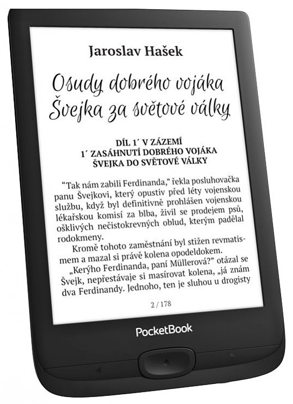 PocketBook 618 Basic 4 - 8GB, WiFi, černý