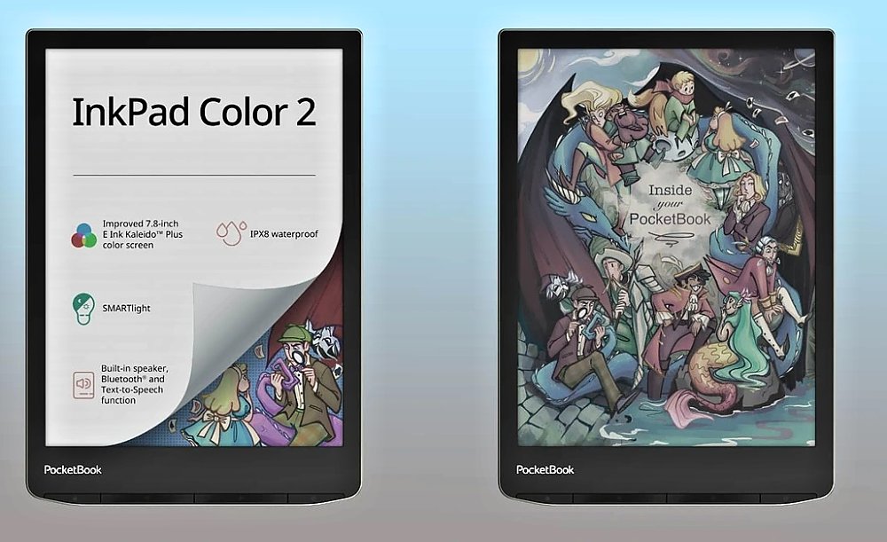 PocketBook 743C InkPad Color 2 - 32GB, WiFi, Silver Moon (stříbrný)