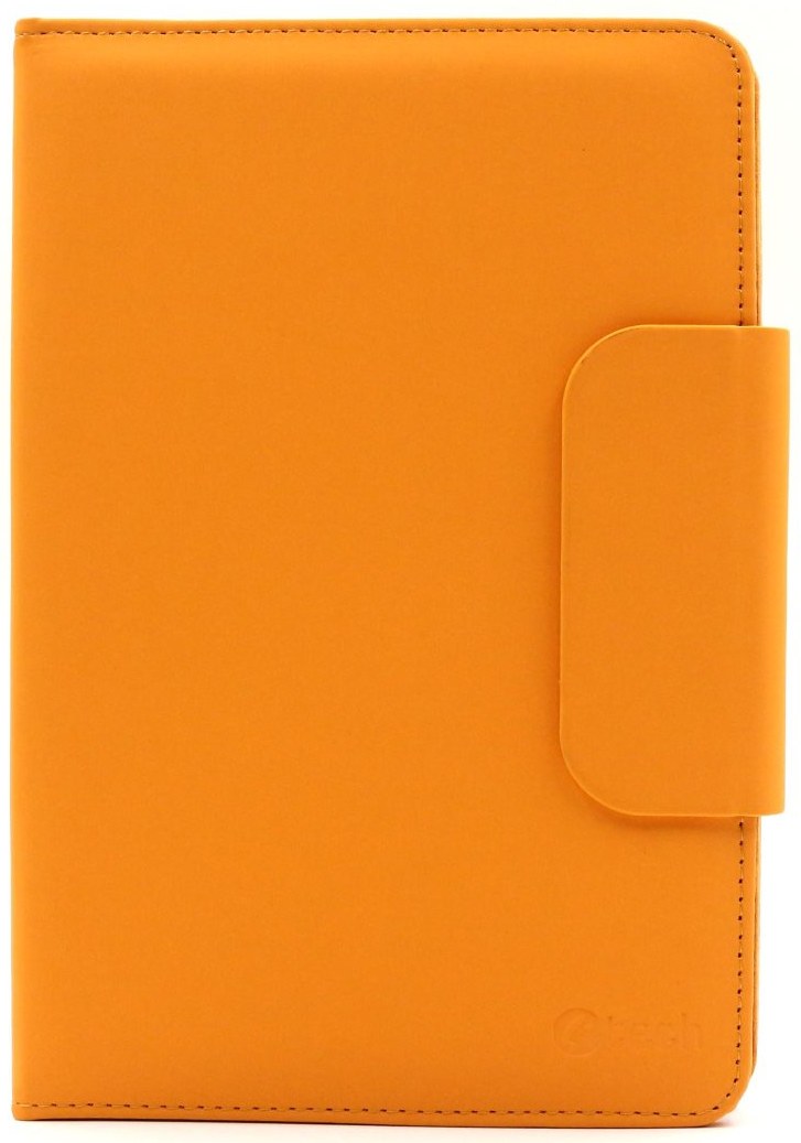 C-TECH PROTECT NUTKC-01O - pouzdro univerzální s klávesnicí pro 7"-7,85" tablety, FlexGrip - oranžové