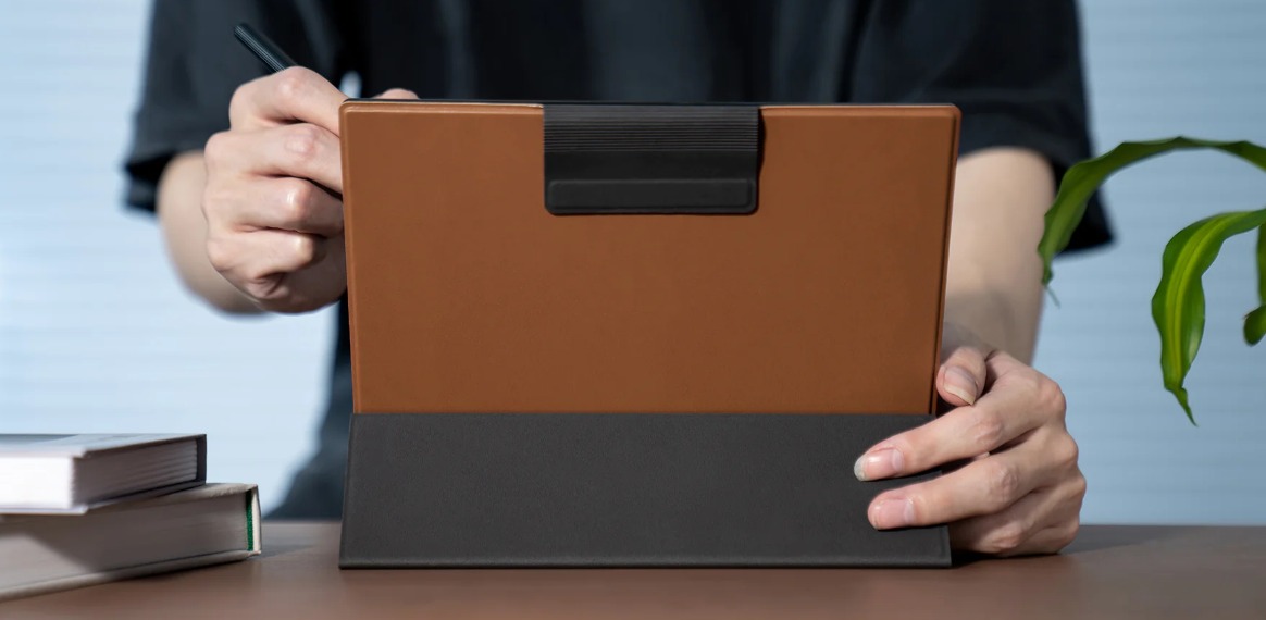 ONYX BOOX pouzdro pro NOTE AIR 2 PLUS, magnetické, hnědé