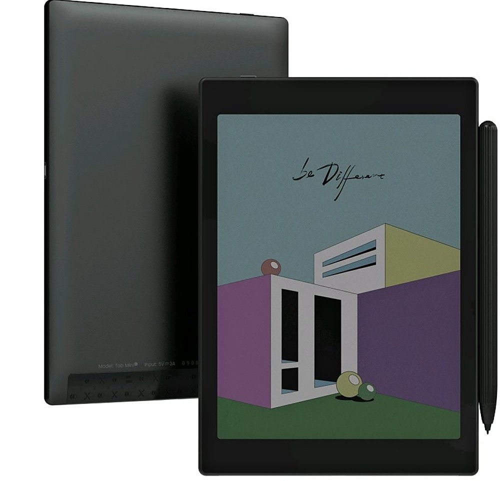 ONYX BOOX TAB MINI C, 7,8", 64 GB, Bluetooth, Android 11, E-ink displej, WiFi - černý