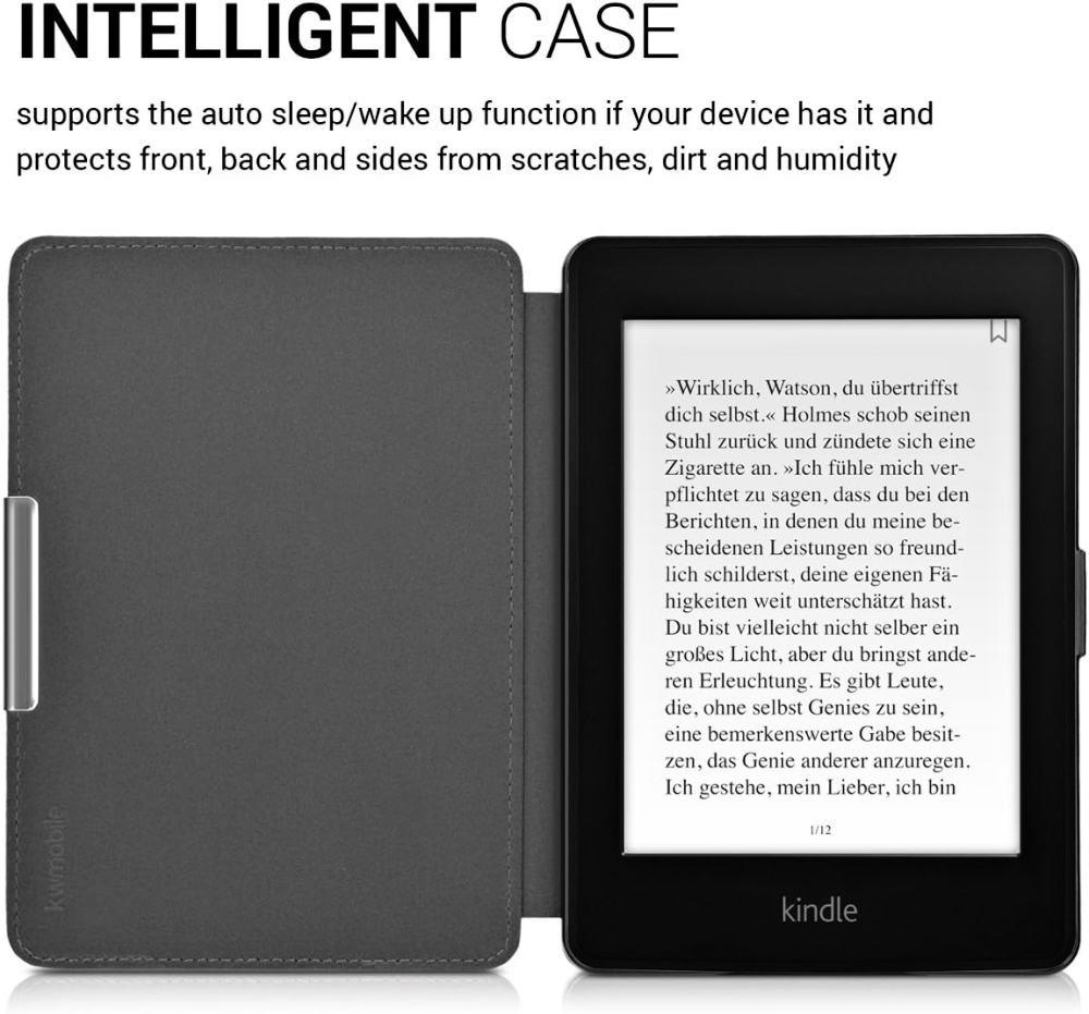 Pouzdro KW Mobile - Travel Vintage - KW2313637 - pro Amazon Kindle Paperwhite 1/2/3 - vícebarevné