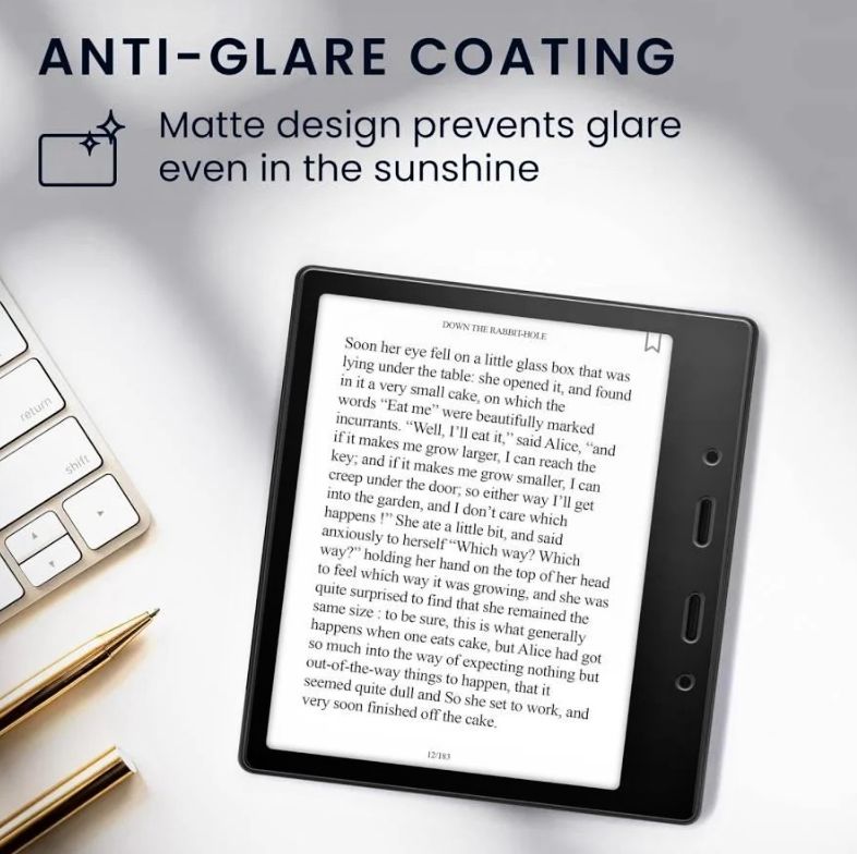 Ochranná fólie pro Amazon Kindle Oasis 1/2/3 - ScreenShield EB7 - displej 7", Screen Protector