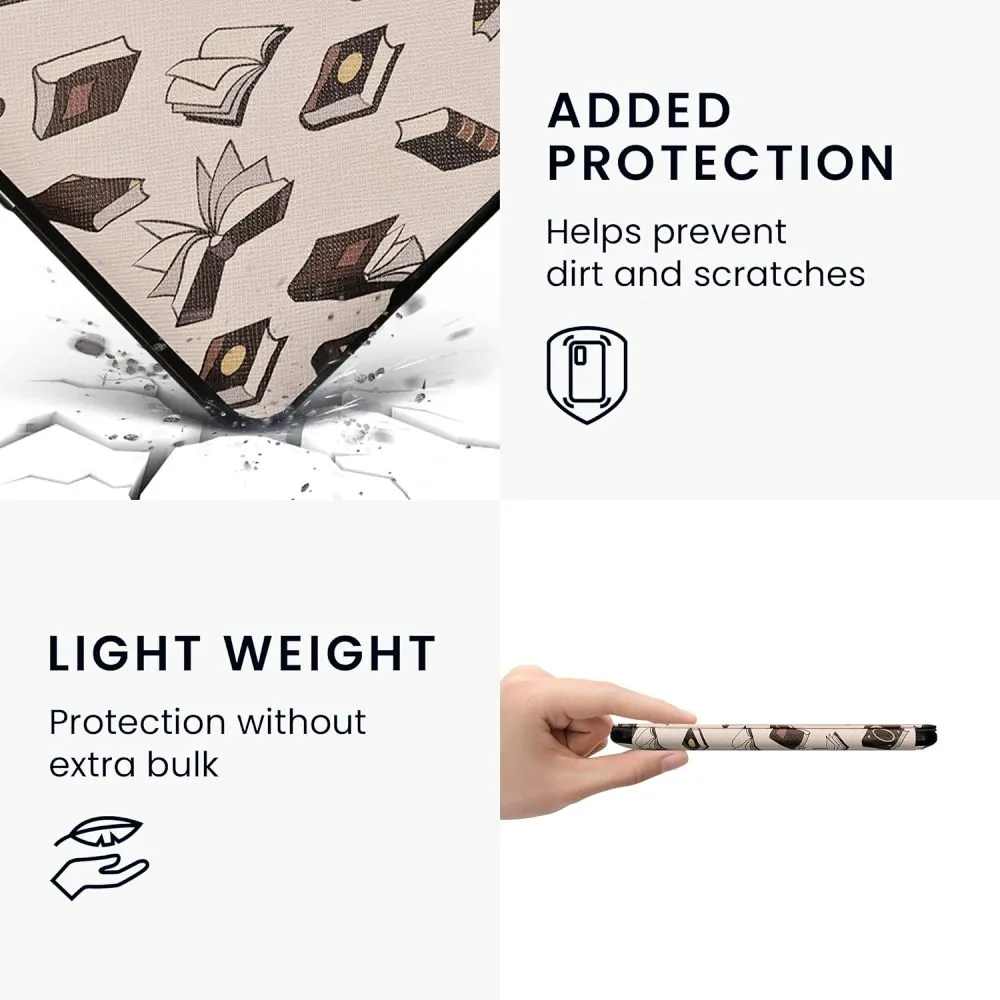 Pouzdro KW Mobile - Books And Pages - KW2811841 - pro Amazon Kindle Paperwhite 1/2/3 - vícebarevné