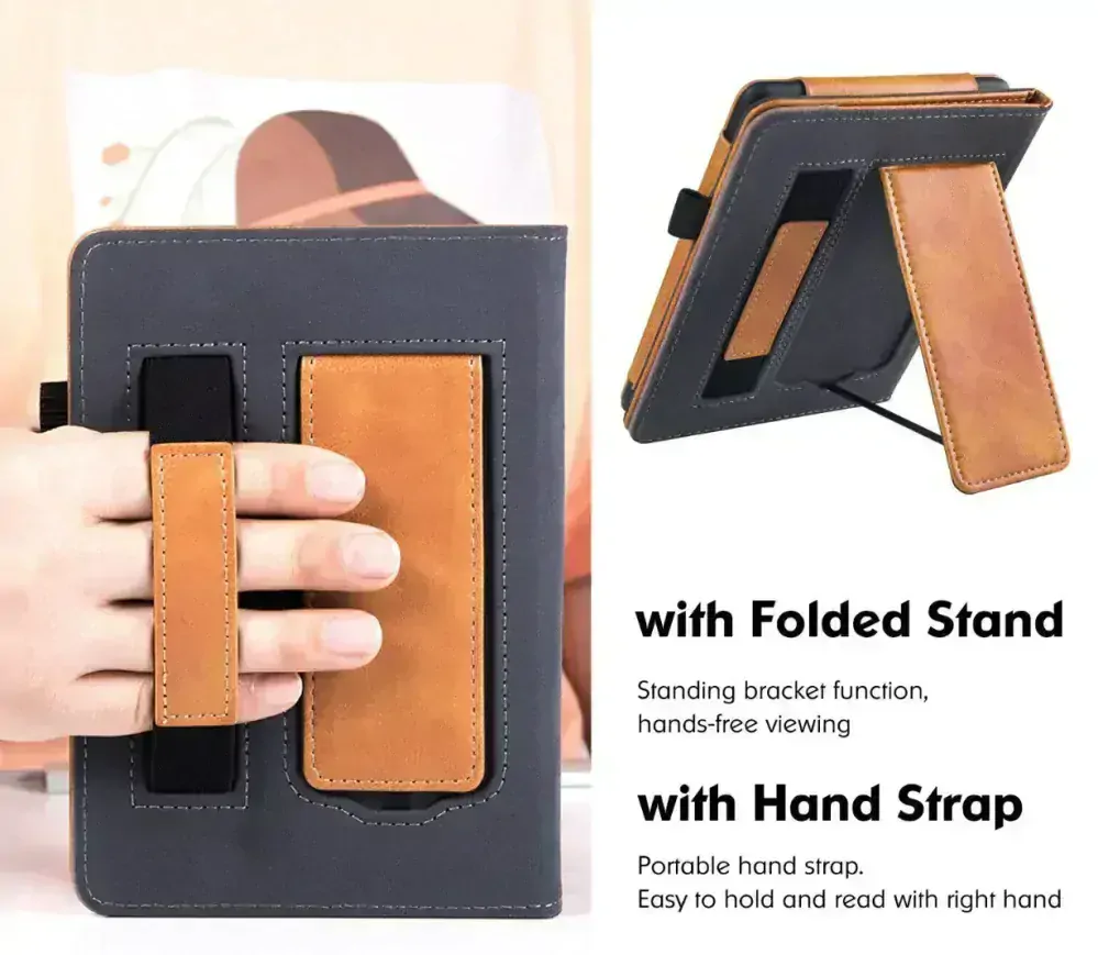 Fortress FT4011 Premium - pouzdro se stojánkem pro Amazon Kindle Paperwhite 5 (2021) - hnědé, magnet, AutoSleep