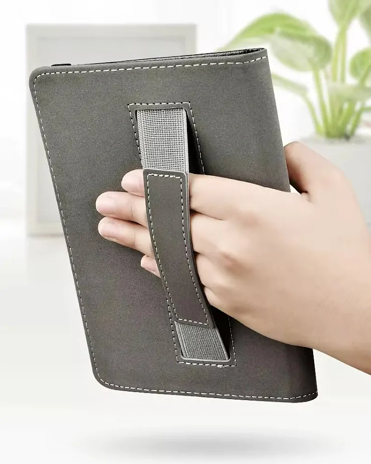 Armori Wraper W007 - univerzální pouzdro na čtečky knih, 6" displej - motiv Blue Garden