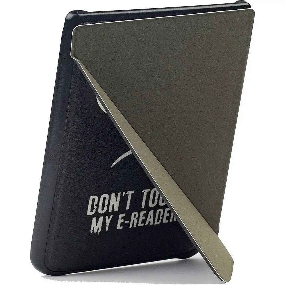 ARMORI KEEPER K031, pouzdro se stojánkem pro Pocketbook 740 InkPad 3 - motiv Dont Touch