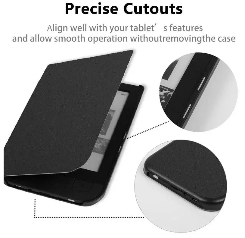 Pouzdro Durable Lock PB-08 pro Pocketbook 631 - černé
