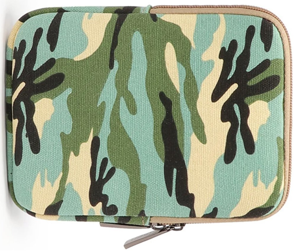 ARMORI Zipper Z066 - motiv Light Army - Univerzální pouzdro pro čtečky 6" - textilní, zip