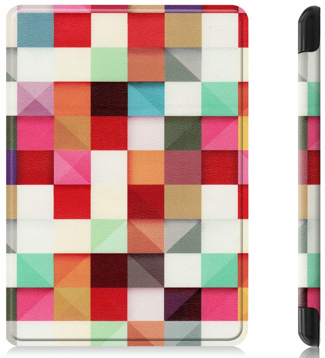 Armori Trimer T096, pouzdro pro Amazon Kindle 4/5 - magnetické zavírání, motiv Square