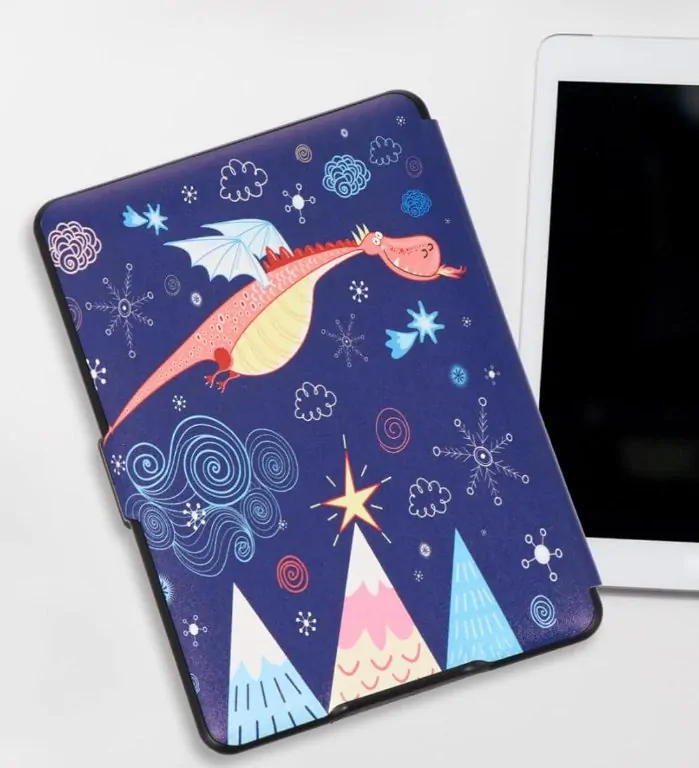 Armori Trimer T181, pouzdro pro Pocketbook 616/617/618/627/628/632/633 - magnetické zavírání, AutoSleep, motiv Dragon