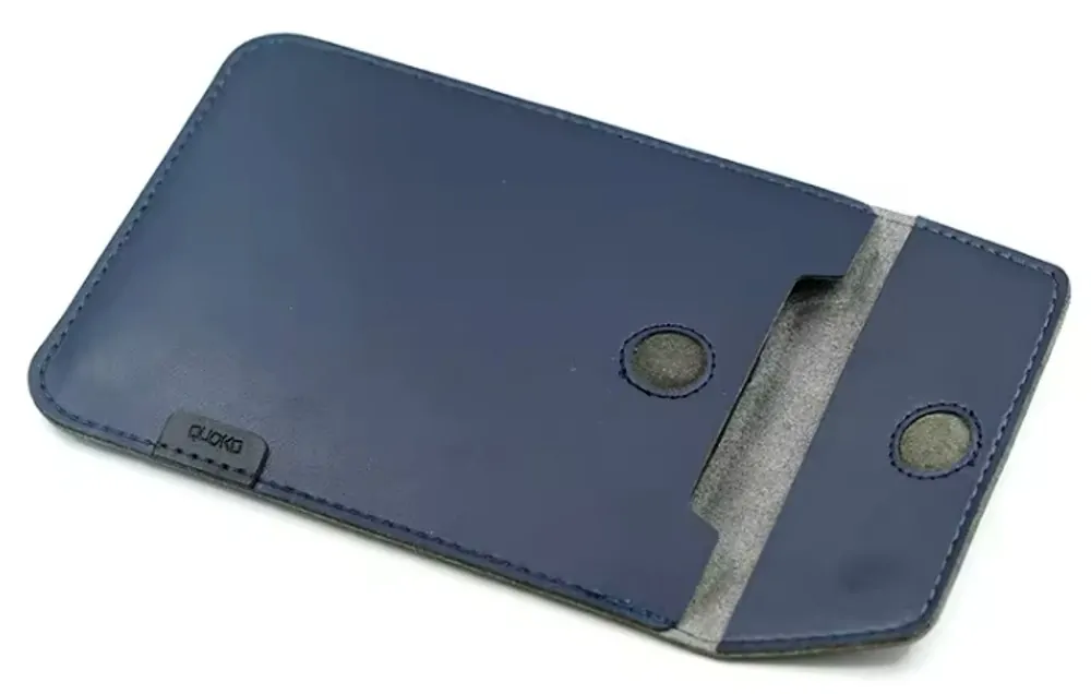 Quoko Q30-DB - Univerzální pouzdro na čtečky 6-7" - tmavě modré, magnetické zavírání